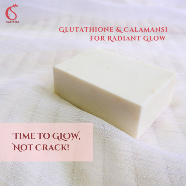 Slayvibe GlutaMansi Whitening Soap - Glutathione & Calamansi for Radiant Glow 100g - Image 4