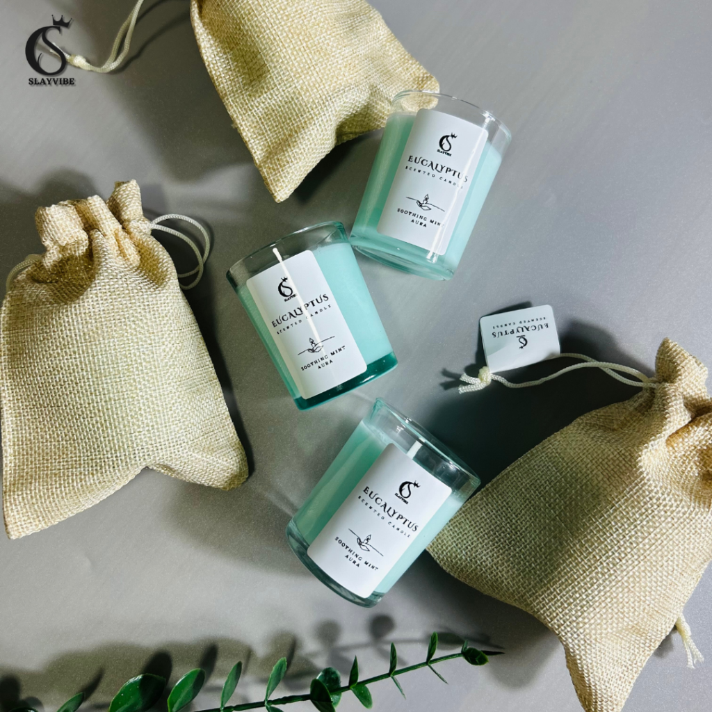 eucalyptus scented candle