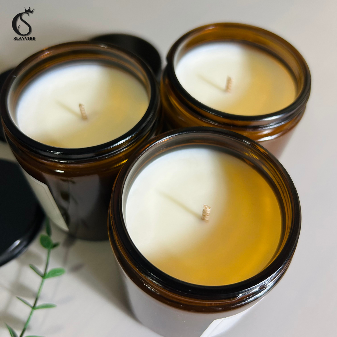 Scented Candles 200ml – Pure Soy Wax Natural Aromatherapy, Long-Lasting, Handmade, Relaxing Scents - Image 2