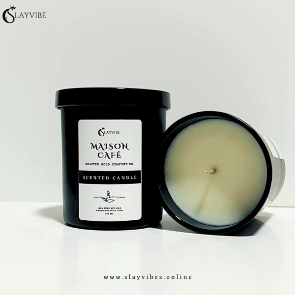 Slayvibe Coffee Collection – 200ML Soy Wax Scented Candles - Image 2