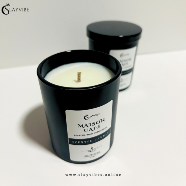 Slayvibe Coffee Collection – 200ML Soy Wax Scented Candles - Image 4